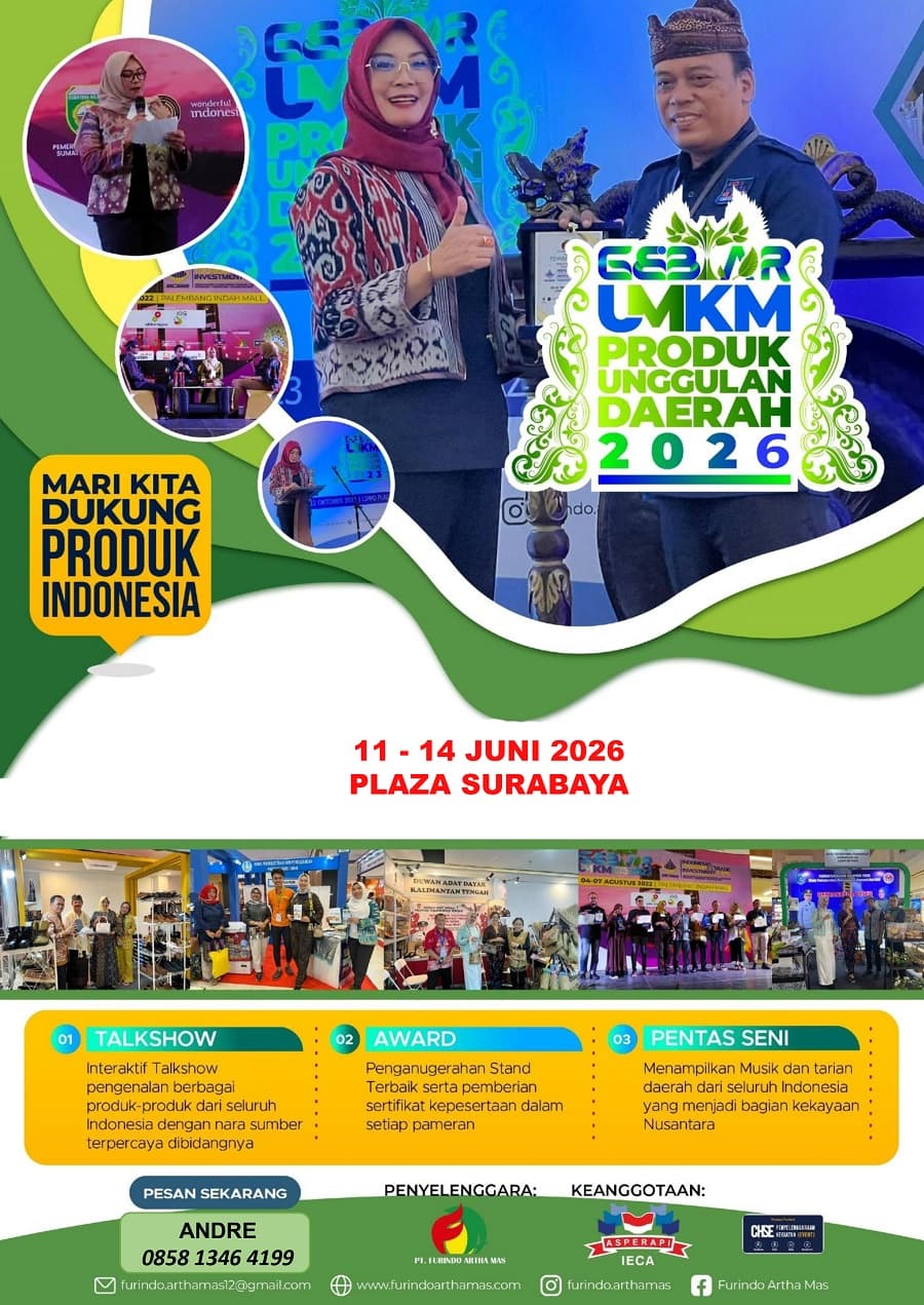 GEBYAR PARIWISATA, UMKM DAN PRODUK UNGGULAN DAERAH (SURABAYA)