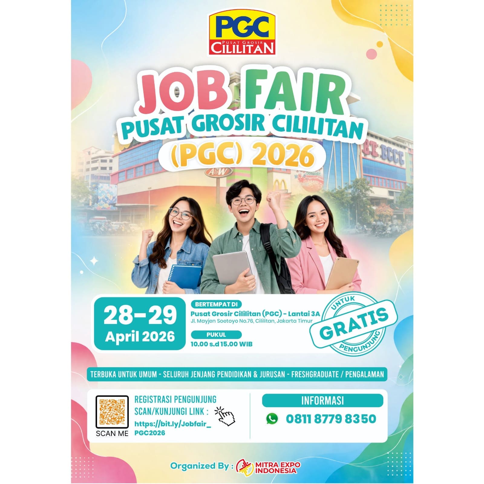 JOBFAIR PUSAT GROSIR CILILITAN (PGC) 2026
