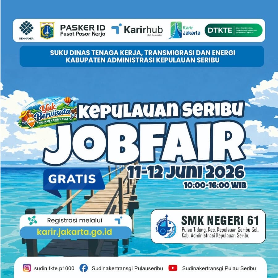 JOBFAIR PULAU TIDUNG, KEPULAUAN SERIBU