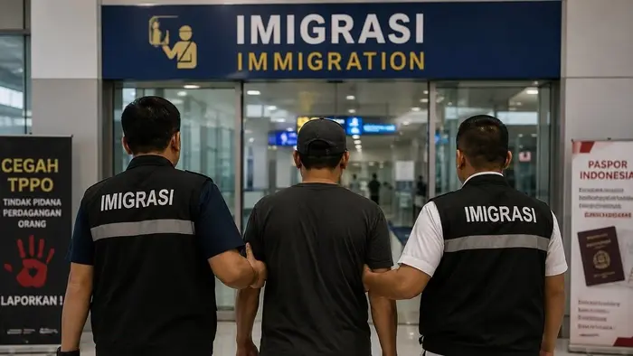 Kantor Imigrasi Kelas I TPI Bandarlampung mendeportasi seorang warga negara Singapura setelah terbukti melanggar aturan keimigrasian karena tinggal secara ilegal dan menggunakan dokumen perjalanan yan