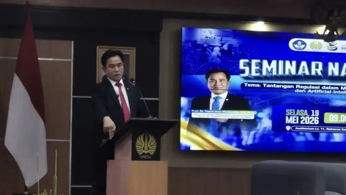 Menteri Koordinator Bidang Hukum, Hak Asasi Manusia, Imigrasi, dan Pemasyarakatan, Yusril Ihza Mahendra