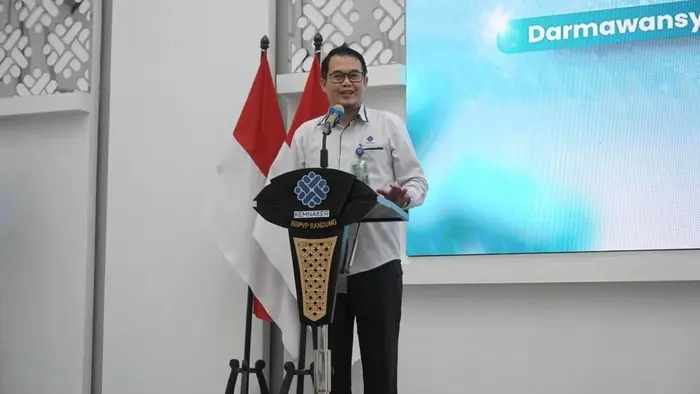 Direktur Jenderal Pembinaan Pelatihan Vokasi dan Produktivitas (Binalavotas) Kemnaker Darmawansyah