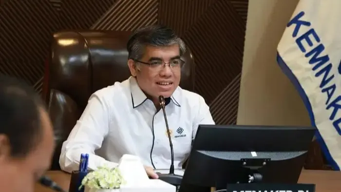 Menteri Ketenagakerjaan (Menaker) Yassierli