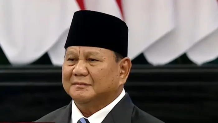 Presiden RI Prabowo Subianto