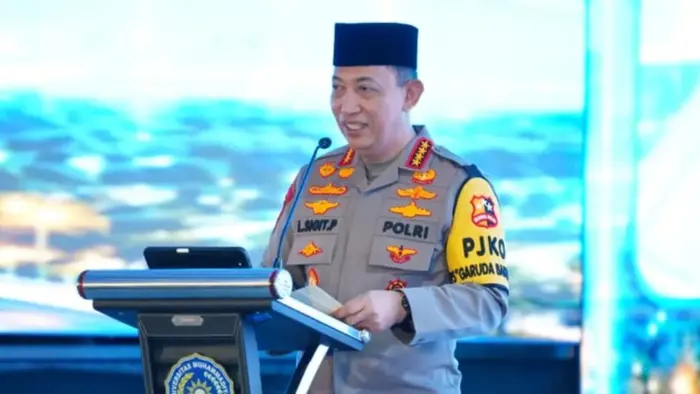 Mantan Kapolri Jenderal Polisi Listyo Sigit Prabowo
