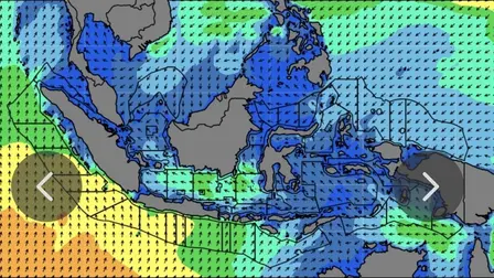 BMKG Peringatkan Gelombang 4 Meter Ancam Perairan Selatan RI
