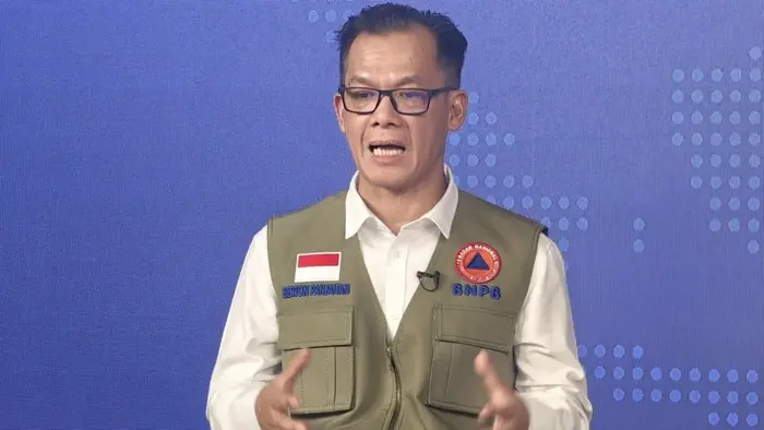 Kepala Pusat Data, Informasi, dan Komunikasi Kebencanaan BNPB Berton Panjaitan