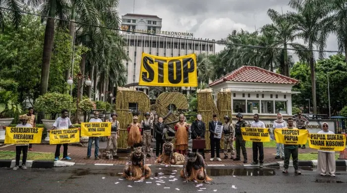 Dinilai Ancam Hutan dan Wilayah Adat, Masyarakat Papua Tolak PSN di Merauke
