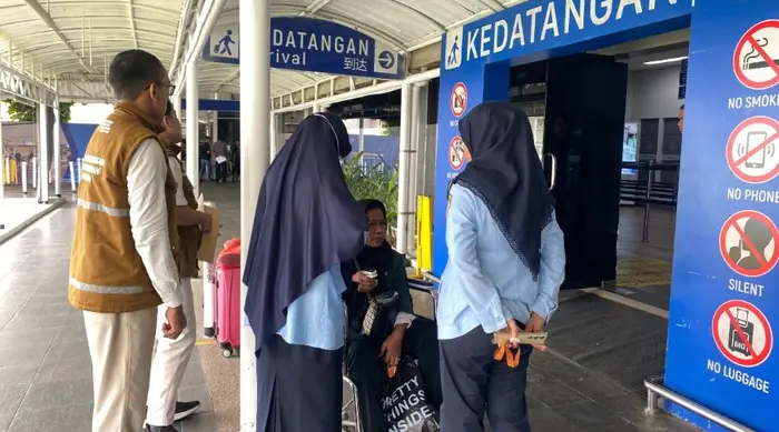 PMI Asal Malut Dipulangkan Dari Malaysia Usai Sakit Stroke
