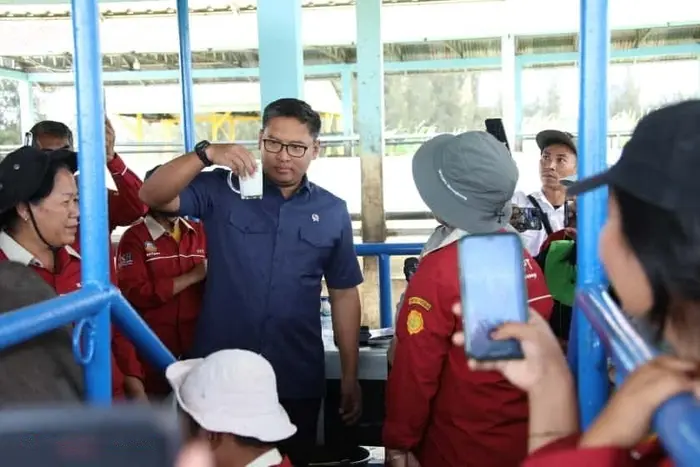 Wamentan Sudaryono Jadikan Balai Ternak di Siborongborong Solusi Ekonomi Warga