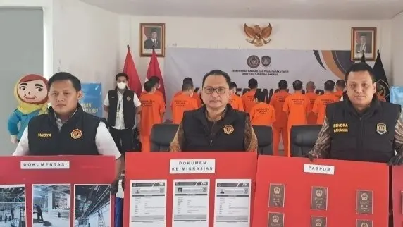 14 WN China Buruh Kasar di Proyek Konstruksi Kelapa Gading Ditangkap