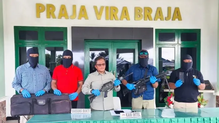 Dua senjata api rakitan ditemukan TNI