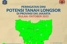 BPBD Imbau Antisipasi Longsor di Jakarta Selatan dan Jakarta Timur