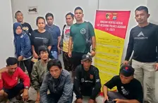 Polres Asahan Tangkap Sembilan Orang Diduga PMI Ilegal di Sumatera Utara