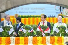 Jokowi Kunjungi Mahatma Gandhi Samadhi Saat KTT G20 India