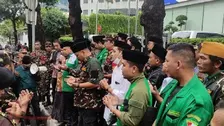 Ansor DKI Doa Bersama Untuk Kesembuhan David di Depan RS Mayapada