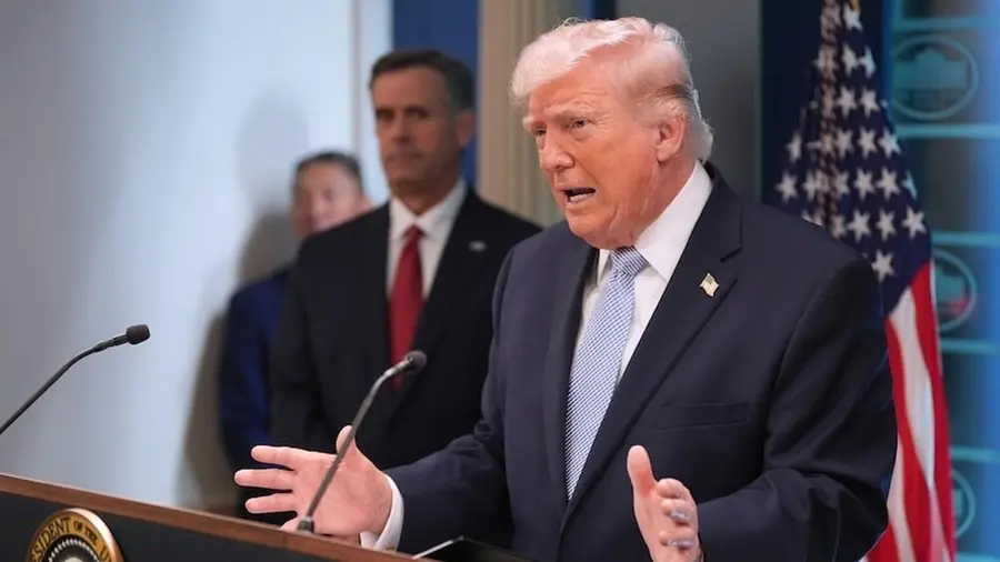 Trump Tetapkan Tarif Hingga 12 Persen untuk Mitra Dagangnya, Termasuk Uni Eropa Presiden Amerika Serikat Donald Trump