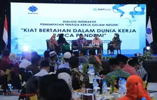 Hadapi Tantangan Ketenagakerjaan Pasca COVID-19, Kemnaker Pertemukan Pencari Kerja dan Industri