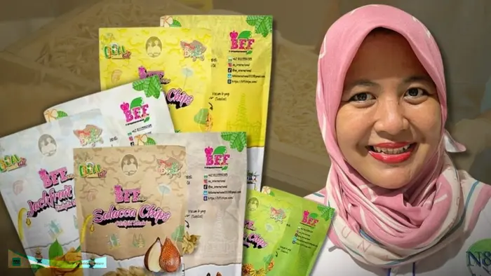 Nurchaeti, Purna PMI yang sukses buka usaha keripik