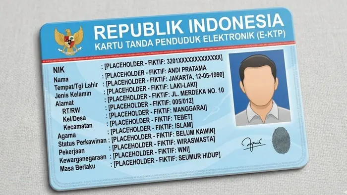 Ilustrasi KTP
