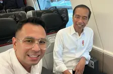 Jokowi Uji Coba KCJB, Raffi Ahmad: Kereta Cepat Langsung ke Bandung Euy