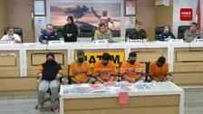 Polda Jatim Tangkap 5 Tersangka TPPO
