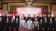 Menhan RI Sambut Kedatangan 22 Calon Mahasiswa Palestina