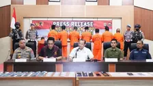 Polri Tangkap 12 Tersangka TPPO Pengiriman PMI Ilegal ke Malaysia