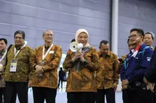 Beri Semangat ke Peserta Indonesia, Ida Fauziyah Hadiri Worldskill ASEAN ke 13