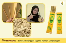 Lima Mahasiswa Universitas Brawijaya Temukan Sedotan Ramah Lingkungan Dari Bonggol Jagung