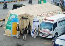 Kemenkes Persiapkan Pos Kesehatan di Jalur Mudik 2023.