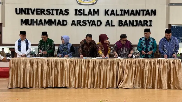 Menteri P2MI Mukhtarudin saat bertemu dengan perwakilan kampus