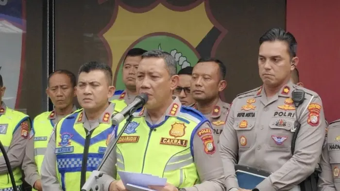 Dirlantas Polda Metro Jaya Kombes Pol Komarudin