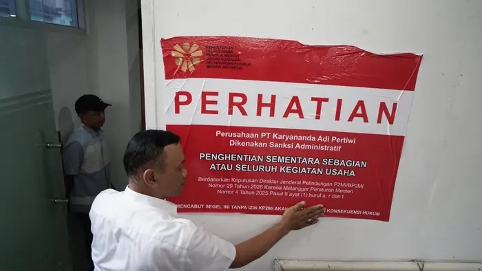 Direktur Pengawasan, Pencegahan, dan Penindakan KP2MI, Brigjen Pol. Guritno Wibowo