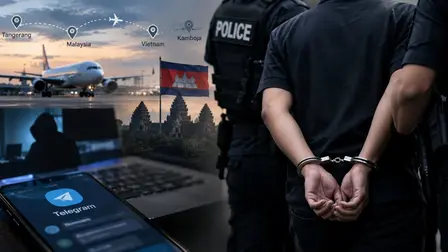 WNI Asal Tangerang Diduga Jadi Leader Jaringan Scam di Kamboja