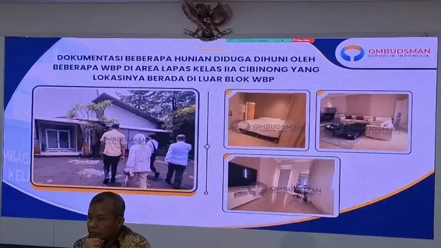 Sidak Lapas Cibinong, Ombudsman Temukan Hunian Hingga Mobil Mewah Ombudsman RI
