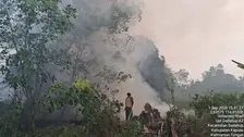Upaya perlindungan masyarakat dari risiko kebakaran hutan dan paparan asap.