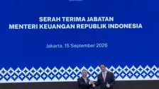 serahjabatan menteri keuangan Purbaya