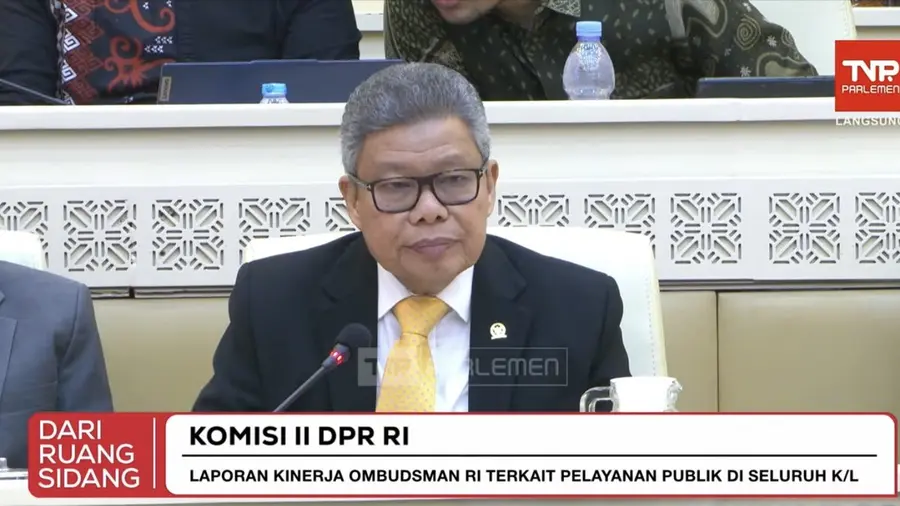 DPR Minta Ombudsman Awasi Seluruh K/L hingga Pemda Anggota Komisi II DPR RI Taufan Pawe