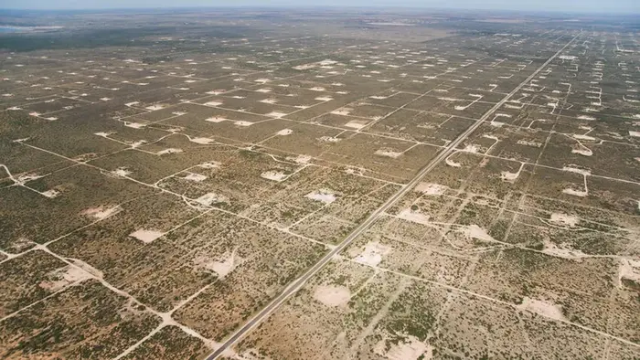 The-Permian-Basin-oilfield-covers-86-000-square-miles-Countless-perforations-of-the