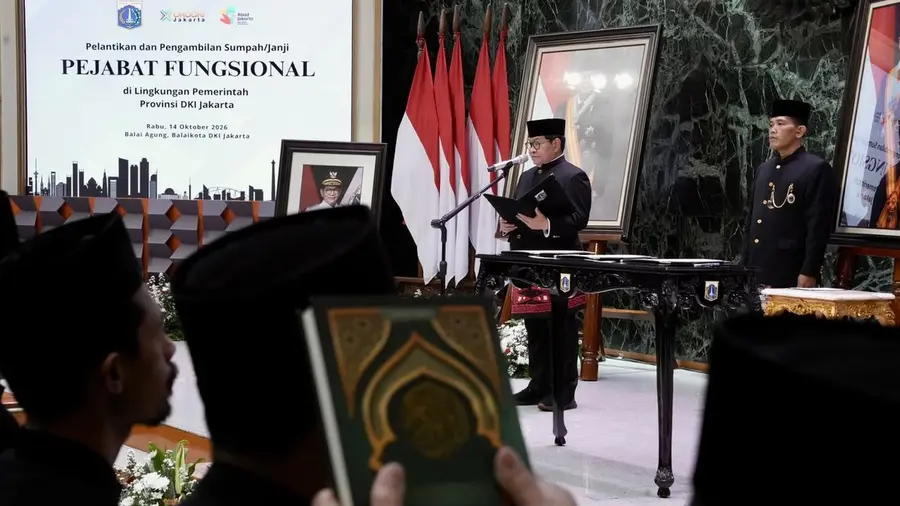 Lantik 282 Guru, Pramono Minta Sekolah Jakarta Bebas Perundungan dan Kekerasan Gubernur DKI Jakarta Pramono Anung