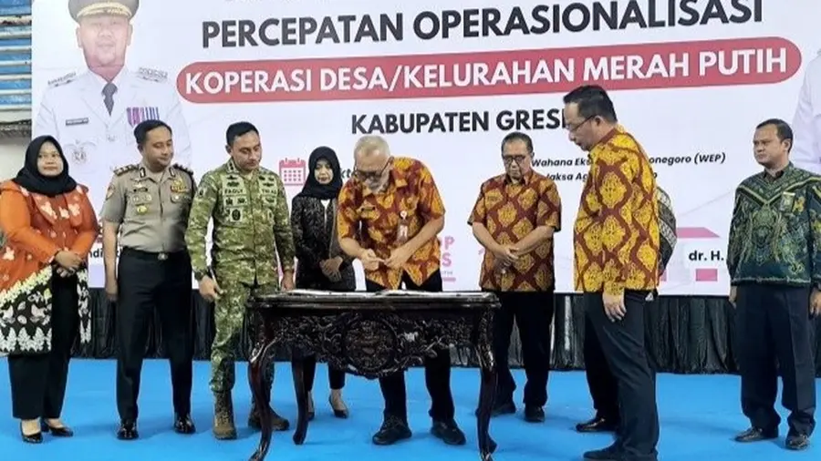 Sebanyak 259 Koperasi Merah Putih Telah Berdiri di Gresik Koperasi Kerah Putih Gresik