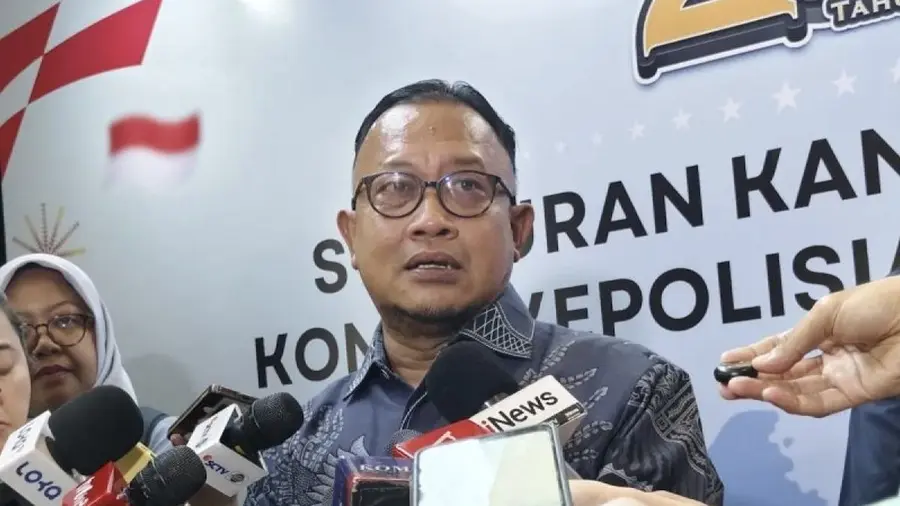 Kasus Polisi Tembak Polisi, Kompolnas Minta Pengawasan Senjata Diperketat Anggota Kompolnas Mohammad Choirul Anam