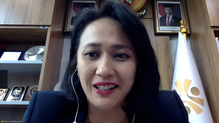 Wakil Menteri Pelindungan Pekerja Migran Indonesia (P2MI) Christina Aryani.