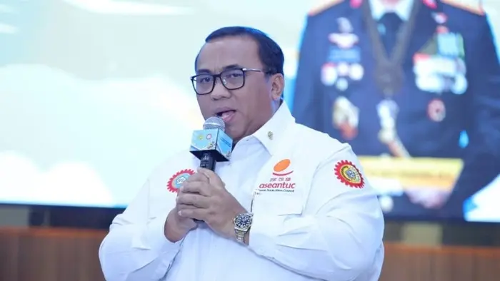 Presiden KSPSI Andi Gani Nena Wea